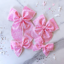 Load image into Gallery viewer, Pink Cheetah: Small / Small Reversible Clip