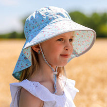 Load image into Gallery viewer, Retro Rose | Cotton Adventure Hat: M