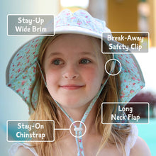 Load image into Gallery viewer, Retro Rose | Cotton Adventure Hat: M