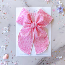 Load image into Gallery viewer, Pink Cheetah: Small / Small Reversible Clip