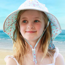 Load image into Gallery viewer, Retro Rose | Cotton Adventure Hat: M