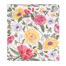 Load image into Gallery viewer, Floral Bamboo Hooded Baby Towel