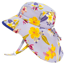 Load image into Gallery viewer, Tropical Bloom | Aqua Dry Adventure Hat: M