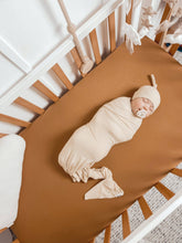 Load image into Gallery viewer, Organic Cot Sheet: Caramel

