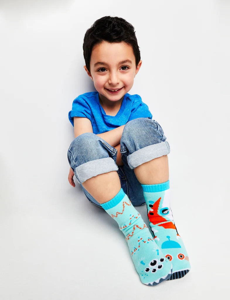 Pals Socks Robot and Alien