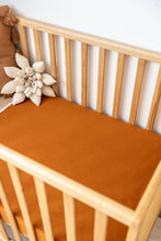 Load image into Gallery viewer, Organic Cot Sheet: Caramel
