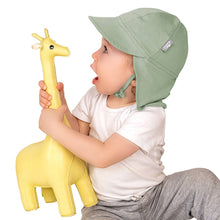 Load image into Gallery viewer, Juniper Green | Sun Soft Baby Cap: M: 6-24m
