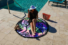 Load image into Gallery viewer, Marble Oversized Beach Towel
