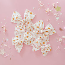 Load image into Gallery viewer, Pink and Brown Floral: Medium / Nylon Headband
