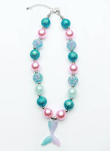 Load image into Gallery viewer, Mermaid Tail Necklace: Pink
