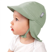 Load image into Gallery viewer, Juniper Green | Sun Soft Baby Cap: M: 6-24m
