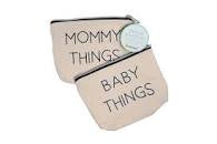 Load image into Gallery viewer, Canvas pouch set mom and baby
