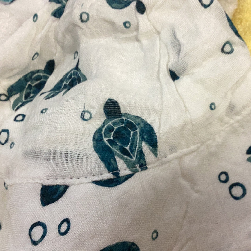 Turtles Oh-So-Soft Muslin Sun Hat