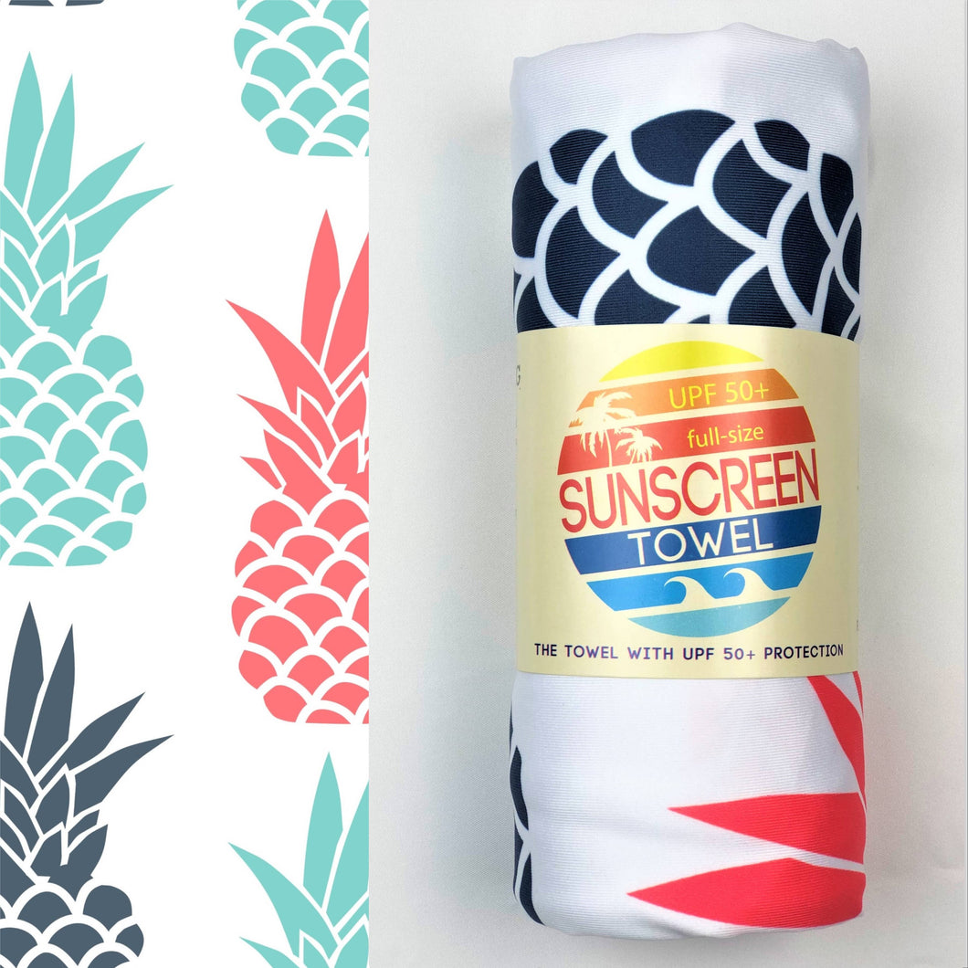 Full Size Upf 50+ Sunscreen Towel