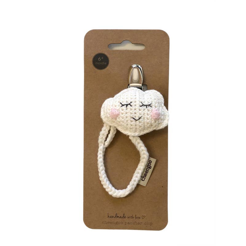 Pacifier Clip - Cloud