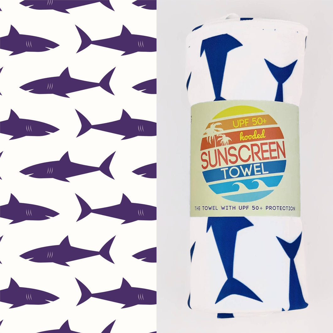 Hooded Upf 50+ Sunscreen Towel