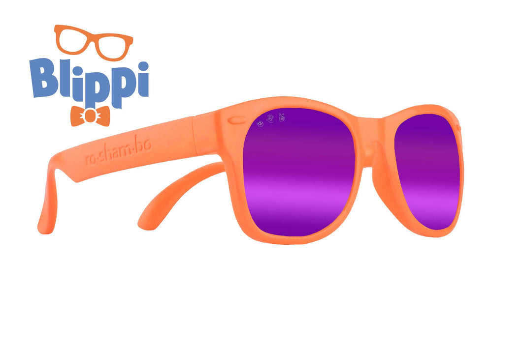 Blippi Orange Baby Sunglasses Purple Lens