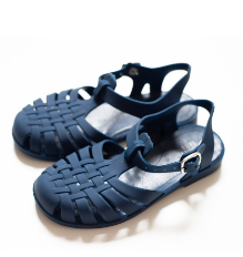 Classical Jelly Sandals Navy