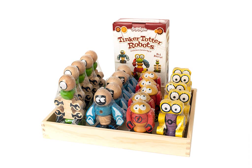 Tinker Totter Robots Assortment Pk/20 with Display Box