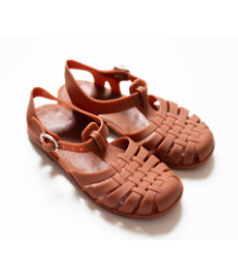 Classical Jelly Sandals Rust