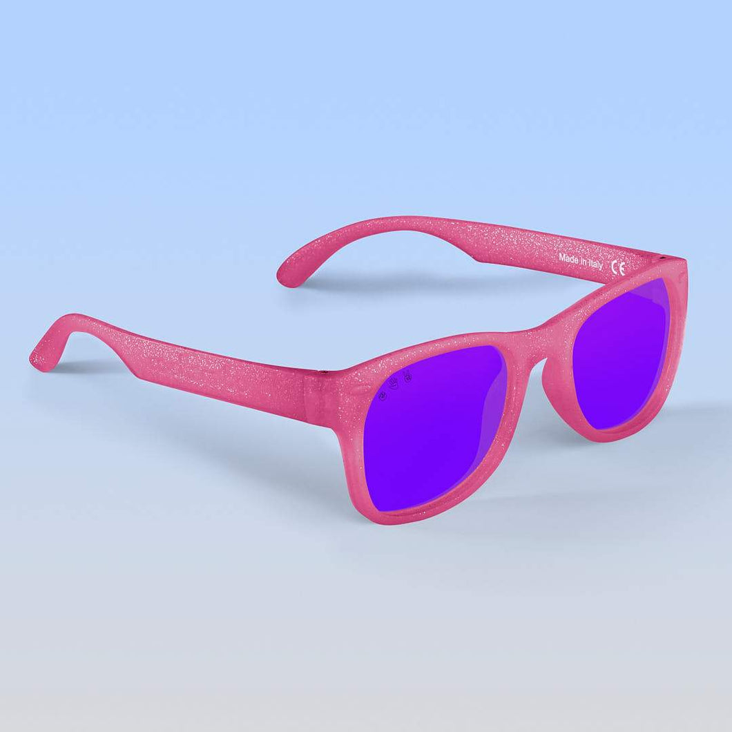 Wayfarer Pink Glitter Sunglasses