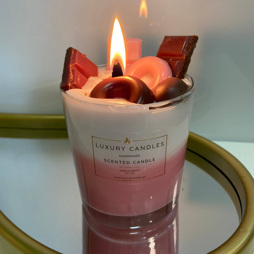 Chocolate Peppermint Candle