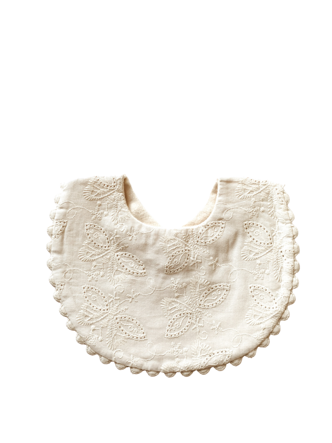 Handmade Bab y Bib / Embroidery Bib