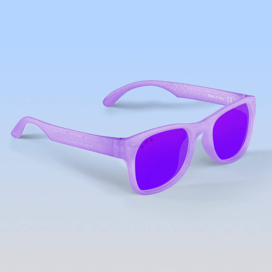 Wayfarer Lavender Glitter Sunglasses