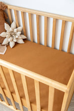Load image into Gallery viewer, Organic Cot Sheet: Caramel
