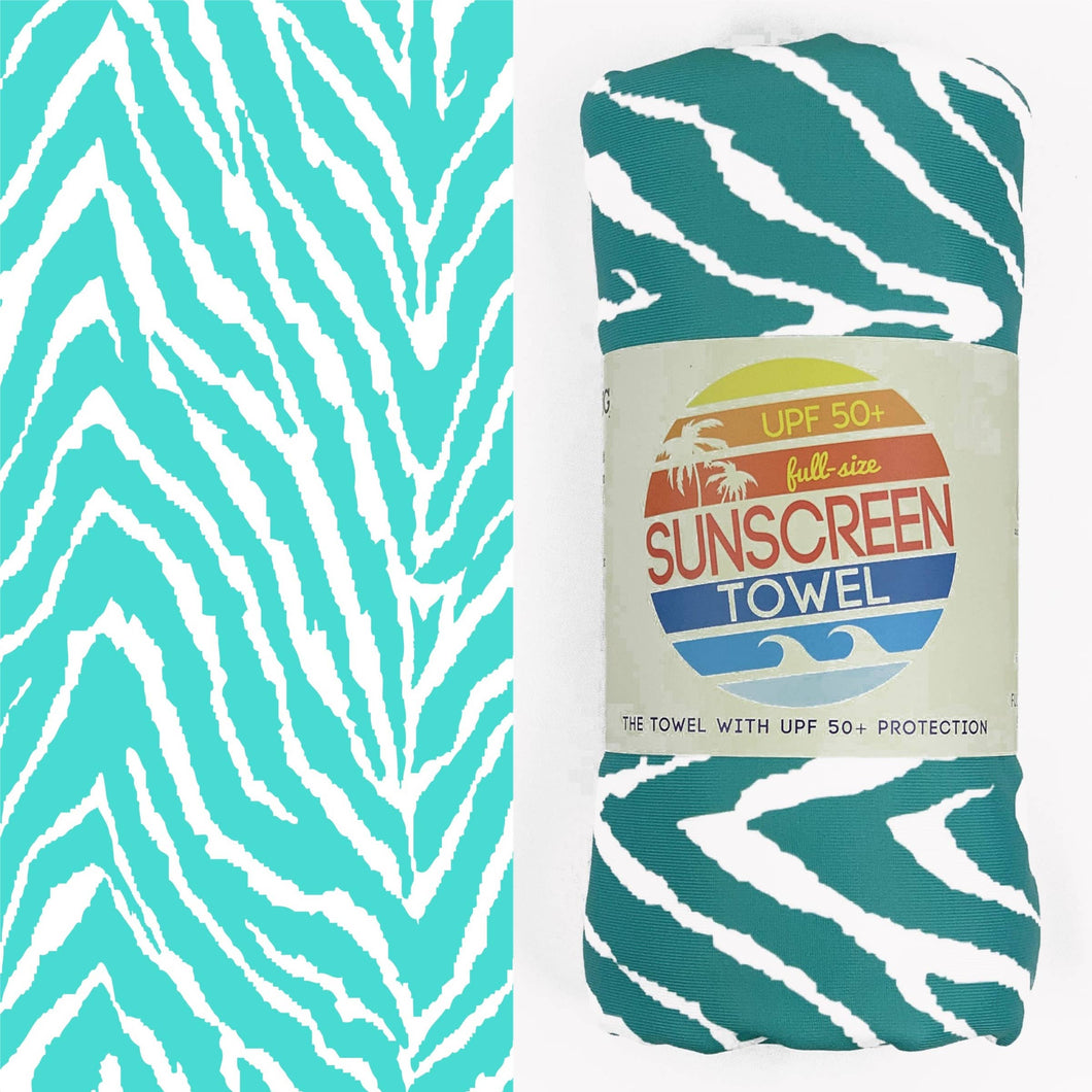 Full Size Upf 50+ Sunscreen Towel