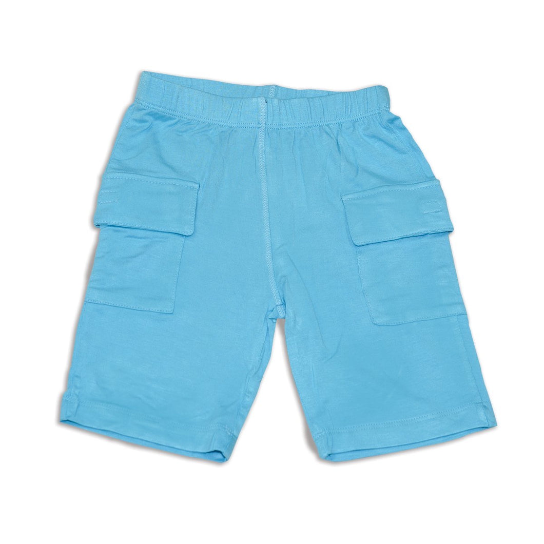 Bamboo Cargo Pocket Shorts (Surf)